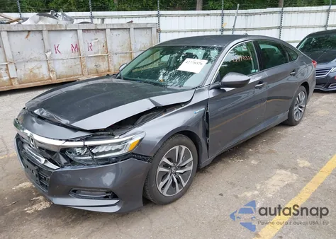 2018 Honda Accord Hybrid from USA, damaged, VIN 1HGCV3F1XJA012329